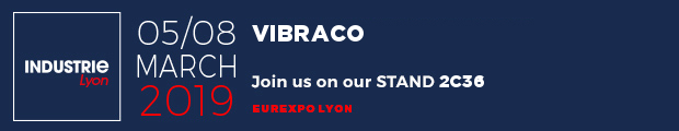 Vibraco during Industrie PARIS 2018 exhibition
